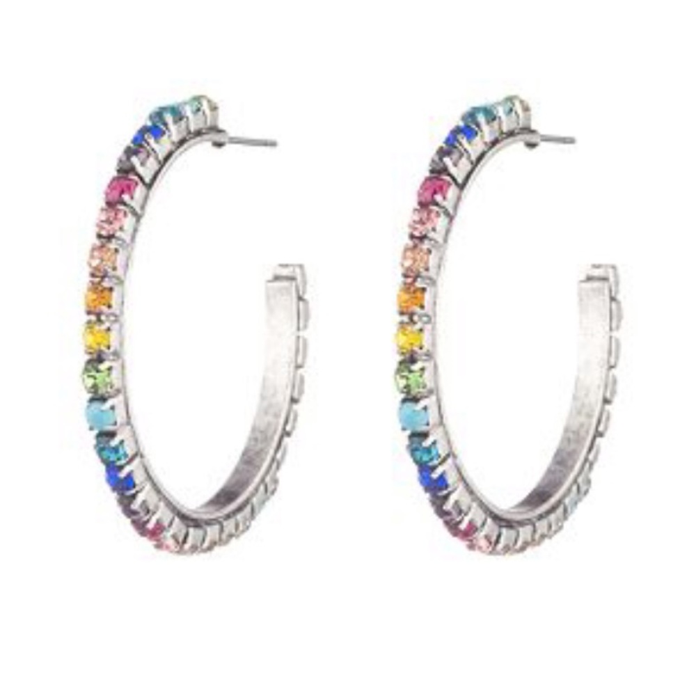 Dannijo Vega Hoop Earrings